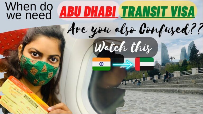 Abu Dhabi Transit Visa For Indian