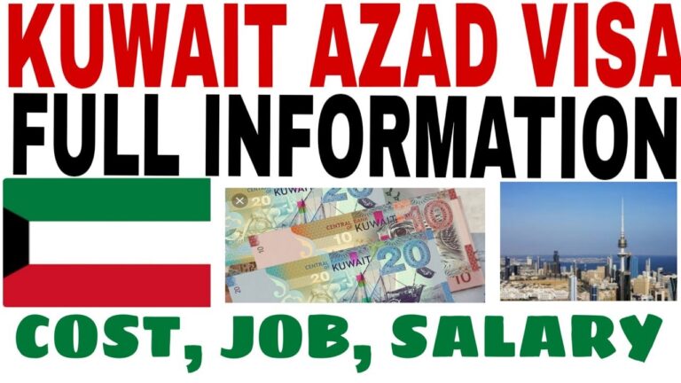 Azad Visa For Kuwait Price