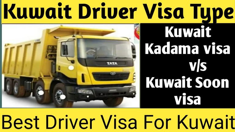 Driver Visa For Kuwait