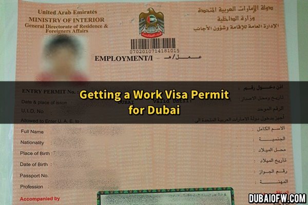 Dubia | Work Visa In Dubai