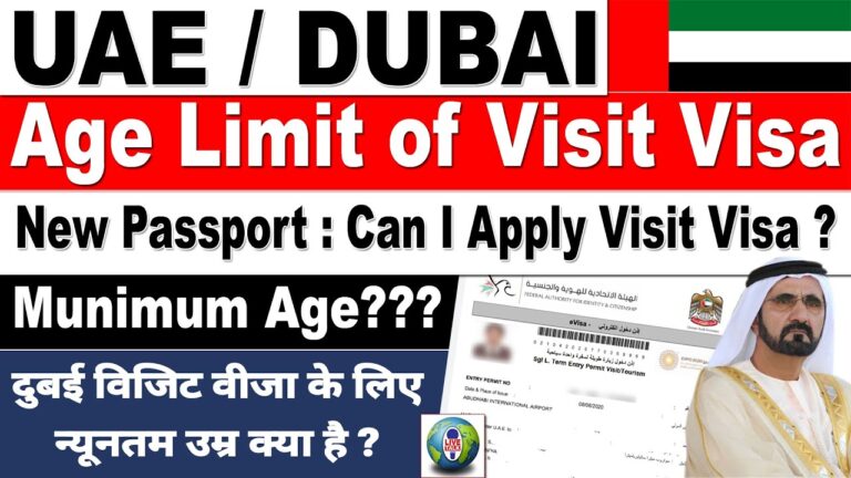 Age Limit For Dubai Visa For Females