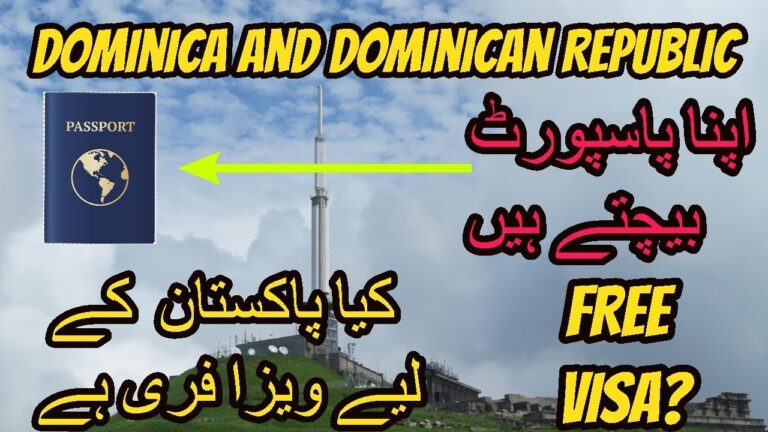 Dominica Visa For Pakistani