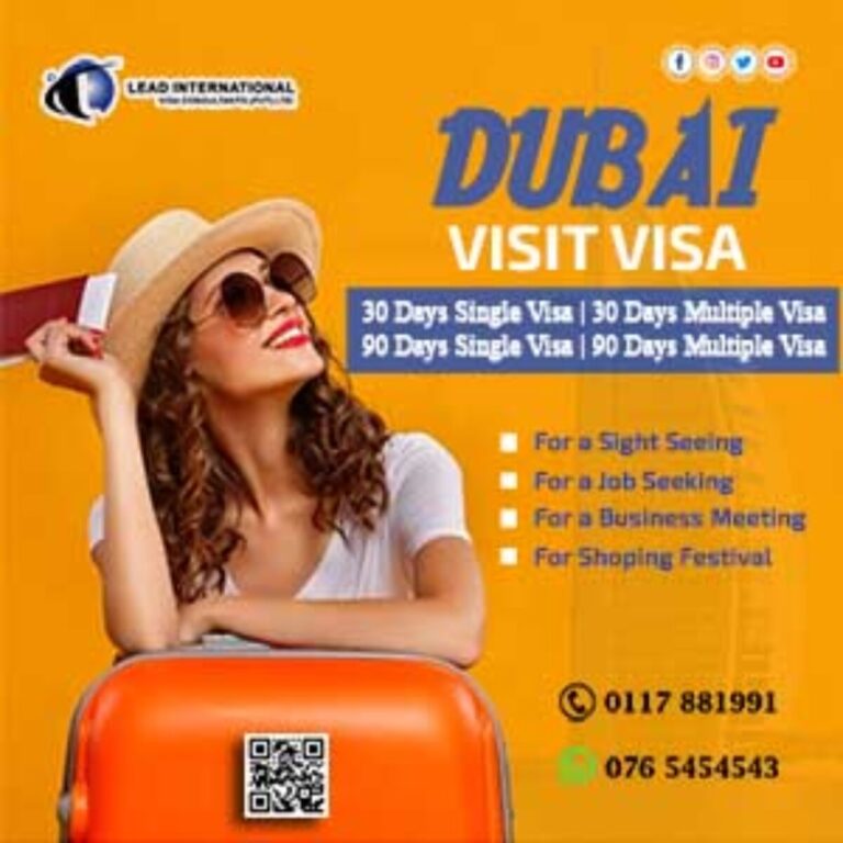 Dubai Visa For Sri Lanka