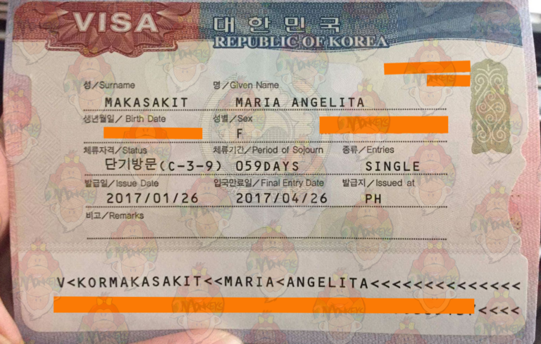 How To Apply Korean Visa In Dubai For Filipino