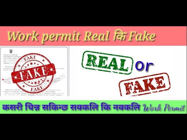 How To Check Croatia Work Permit In Nepal