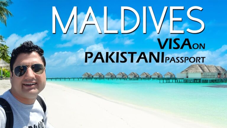 Maldives E Visa For Pakistani