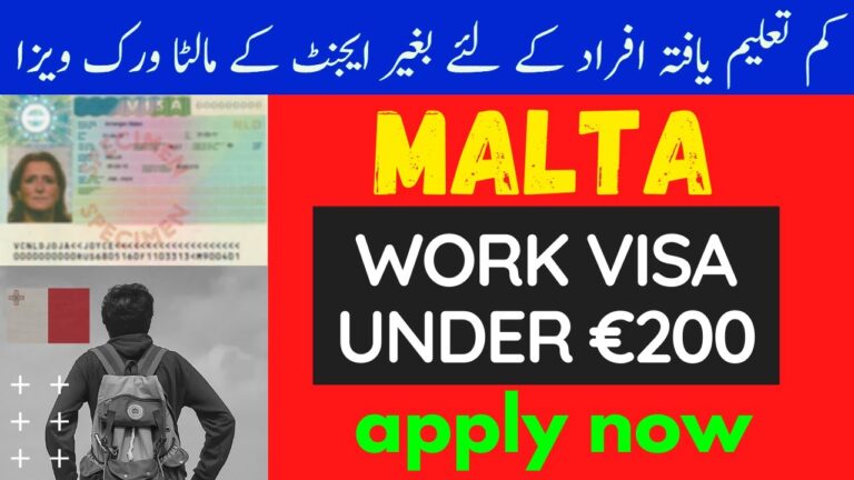 Malta Work Permit For Pakistani