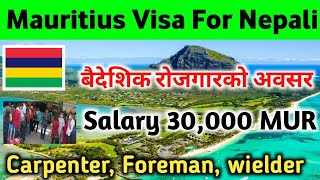 Mauritius Visa For Nepalese