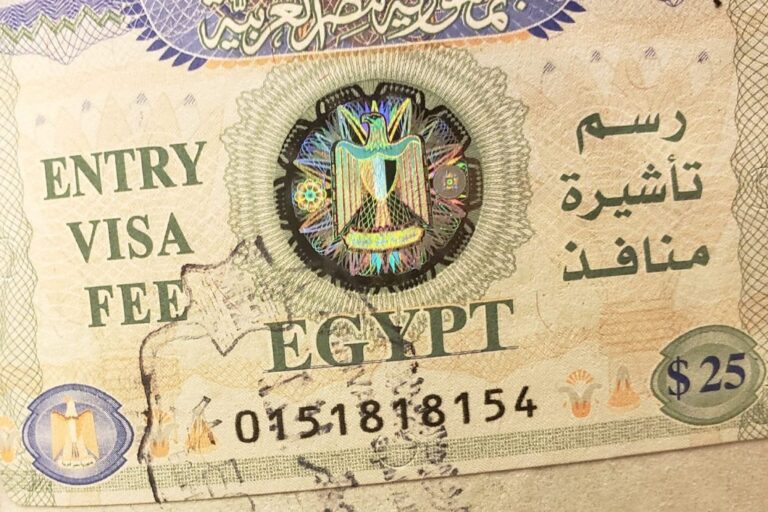 Visa For Egypt TUI