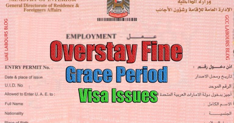 After Cancellation Of Employment Visa In Uae Fine
