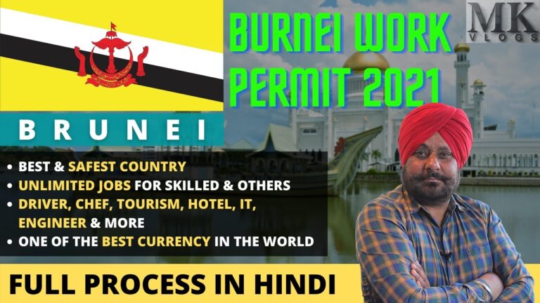 Brunei Job Visa For Indian