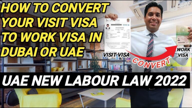 Can Tourist Visa Be Converted To Employment Visa In Uae