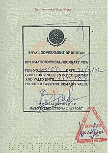 Do Bhutanese Need Visa For India