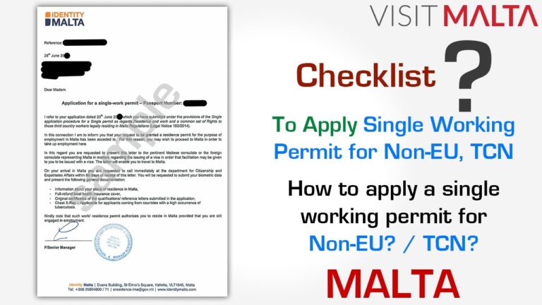 How Can I Apply For Work Permit In Malta