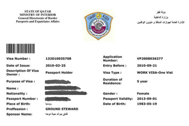 Qatar Work Visa For Bangladeshi